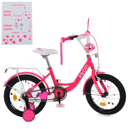 Велосипед дитячий Profi Princess MB-14042-1 14 дюймів рожевий
