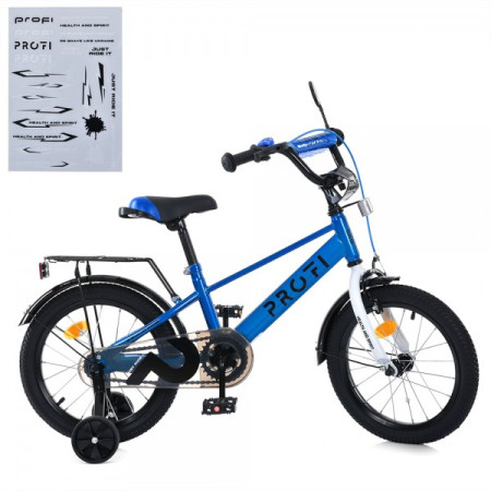 Велосипед дитячий Profi MB-18022 18 дюймів синій