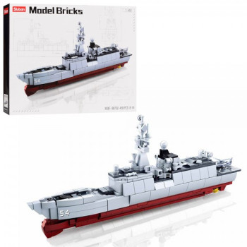 Конструктор Sluban Військовий корабель M38-B0702 459 деталей