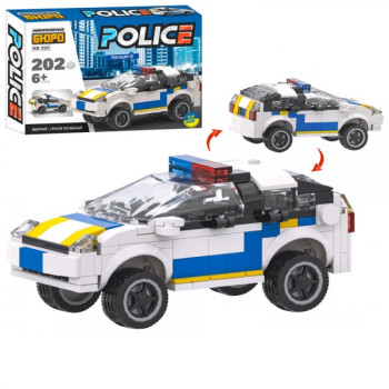Конструктор Limo Toy Поліцейська серія KB-225 202 деталей