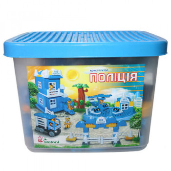 Конструктор Doloni Toys Поліція 013888-07 175 деталей