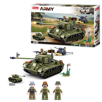 Конструктор Sluban Військовий M38-B0860 742 деталей