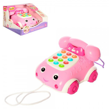 Іграшка каталка Телефон Win Fun 0663G-NL 17 см