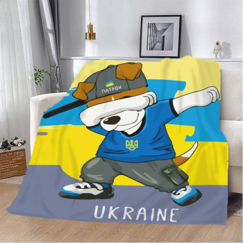 Плед патріотичний 3D 