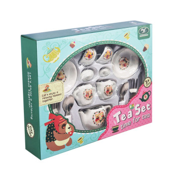 Дитячий набір посуду Tea set 868-E6-3 порцеляна, 17 предметів