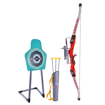Ігровий набір Лук з мішенню 801D сагайдак, 3 стріли на присосках