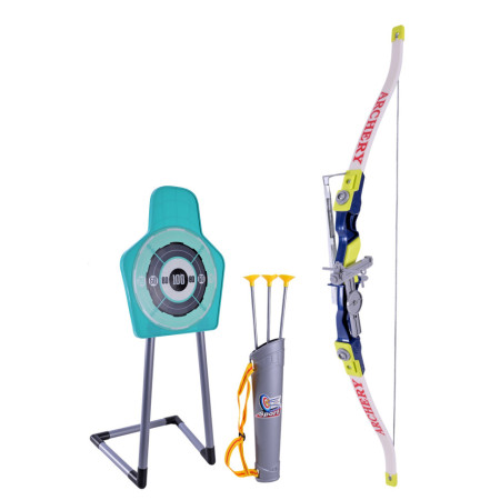 Ігровий набір Лук з мішенню 800D сагайдак, 3 стріли на присосках