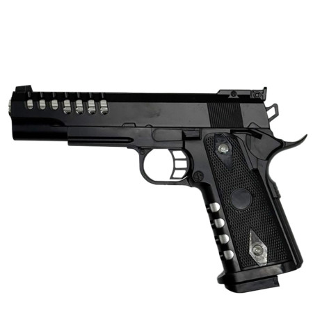 Дитячий іграшковий пістолет на кульках M688 чорний