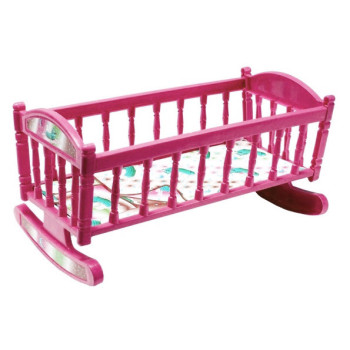 Ліжечко для ляльок Барбі S0013 ліжечко-качалка