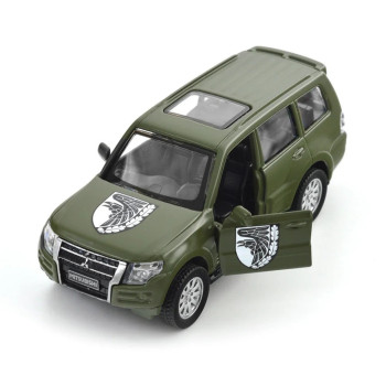 Автомодель серії «Шеврони Героїв» Mitsubishi Pajero 4WD Tubro «93 ОМБр» 250283M