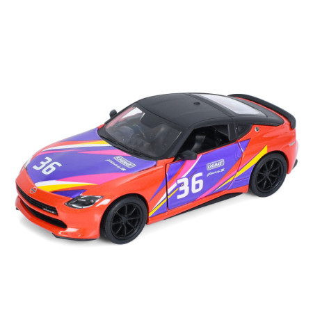Машинка інерційна 2023 Nissan Fairlady Z KT5443WF(Orange) 1:36, 12 см, відчиняються двері