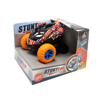 Дитяча трюкова машинка FL-20610C(Orange) інерційна, 11 см, оберт на 360°