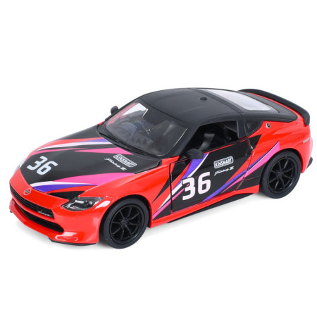 Машинка інерційна 2023 Nissan Fairlady Z KT5443WF(Red) 1:36, 12 см, відчиняються двері