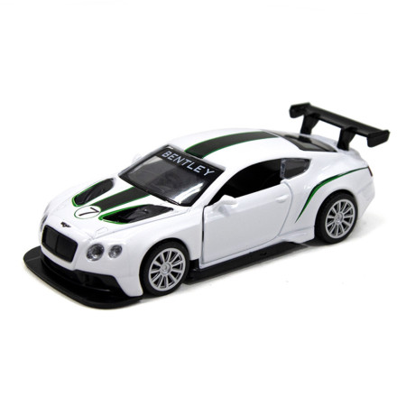 Дитяча автомодель BENTLEY CONTINENTAL GT3 TechnoDrive 250258 білий Дитяча автомодель BENTLEY CONTINENTAL GT3 TechnoDrive 250258 білий