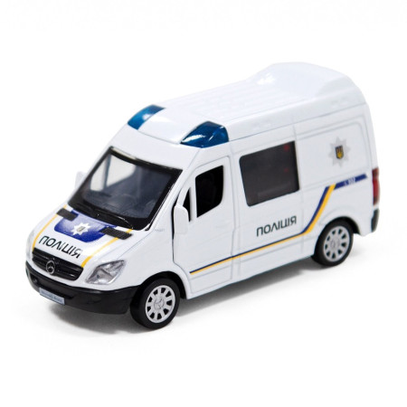 Автомодель дитяча Поліція Mersedes-Benz Sprinter TechnoDrive 250294 інерційна Автомодель дитяча Поліція Mersedes-Benz Sprinter TechnoDrive 250294 інерційна