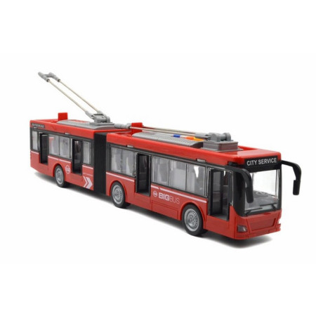 Дитячий інерційний тролейбус WY915A, масштаб 1:16