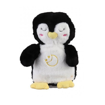 М'яка іграшка-нічник Дихаючий пінгвін DPN18 зі звуковими ефектами