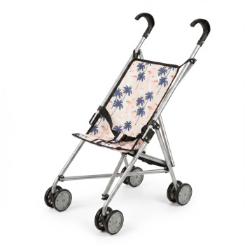 Коляска для ляльок Пальми та фламінго 9302 W-20 тростина