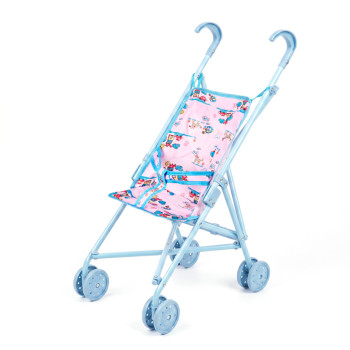 Коляска для ляльок Дитячий малюнок 9302 W-21 тростина