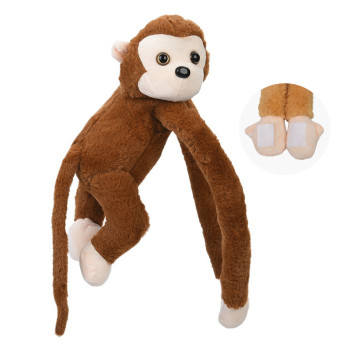 М'яка іграшка Мавпа YG0283 з липучками на двох лапках