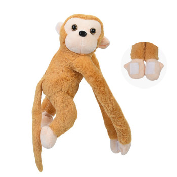 М'яка іграшка Мавпа YG0283 з липучками на двох лапках