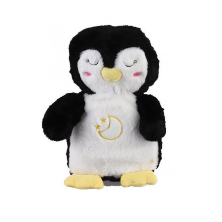 М'яка іграшка-нічник Дихаючий пінгвін DPN18 зі звуковими ефектами
