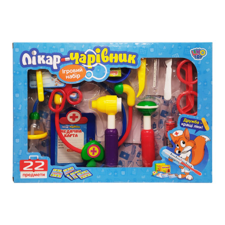 Ігровий набір Лікар-чарівник Limo Toy M 0462, 22 предмета Ігровий набір Лікар-чарівник Limo Toy M 0462, 22 предмета