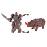 Дитячий робот-трансформер Justice Rhinos 168-82(Brown) робот-носоріг