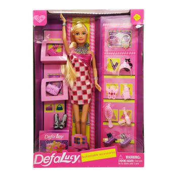 Лялька типу Барбі Defa Lucy 8233 з аксесуарами
