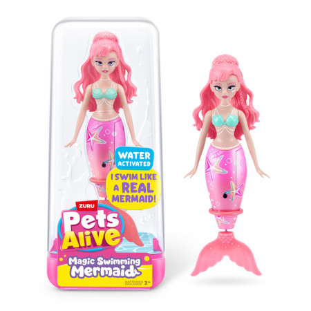 Інтерактивна іграшка Чарівна русалочка Рожева зірка Pets & Robo Alive 9567A