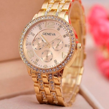  Годинник жіночий Geneva Gold