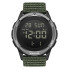 Чоловічий водостійкий спортивний тактичний годинник North Edge Terrax Green, 2 ремінці