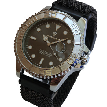 Чоловічий годинник Poedagar Pilot Nylon, 2 ремінці