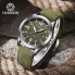 Чоловічий механічний годинник Ochstin Military Hook Green, 2 ремінці Чоловічий механічний годинник Ochstin Military Hook Green, 2 ремінці