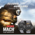 Чоловічий водостійкий тактичний годинник North Edge Mach New