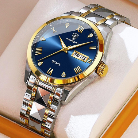 Чоловічий годинник Poedagar Omega Blue Чоловічий годинник Poedagar Omega Blue