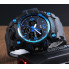 Чоловічий водостійкий спортивний тактичний годинник Skmei Hamlet Blue 1155B