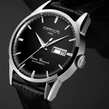 Чоловічий механічний годинник Carnival Flagman