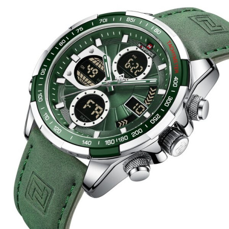 Чоловічий спортивний тактичний годинник Naviforce Fly ArmyGreen Чоловічий спортивний тактичний годинник Naviforce Fly ArmyGreen