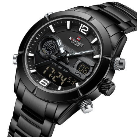 Чоловічий спортивний тактичний годинник Naviforce Aviator Чоловічий спортивний тактичний годинник Naviforce Aviator