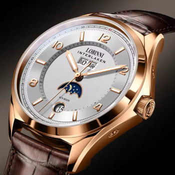 Чоловічий механічний годинник Lobinni Premium