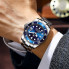 Чоловічий годинник Hemsut Zurich Blue