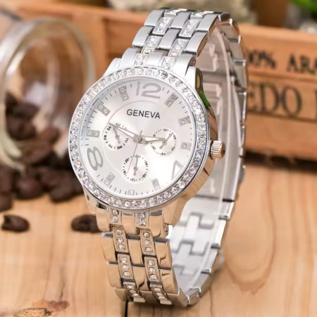 Жіночий годинник Geneva Silver