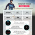 Розумний смарт годинник North Edge CrossFit GPS Black з компасом