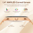 Розумний смарт годинник Smart Milano Gold Rubber, 2 ремінці