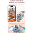 Розумний смарт годинник Smart Love Pro Silver Steel, 2 ремінці