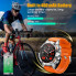 Розумний смарт годинник Smart Delta K52 Silver Orange, 2 ремінці