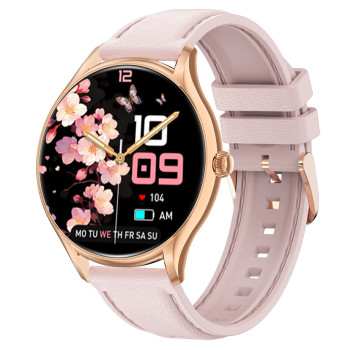 Розумний смарт годинник Smart Milano Gold Rubber, 2 ремінці