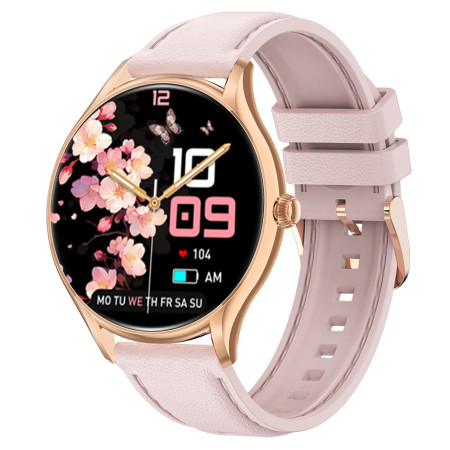 Розумний смарт годинник Smart Milano Gold Rubber, 2 ремінці
