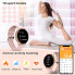 Розумний смарт годинник Smart Melisia Gold Rubber, 2 ремінці